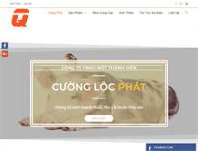 Tablet Screenshot of cuonglocphat.com